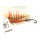 Bomber Tube Gray-Orange - Mosca Salmon