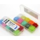 Sybai Fine UV Ice Dubbing Box Bright Colours