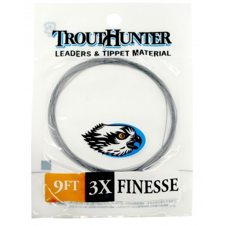 Bajo de linea TroutHunter Finesse Leader 9ft