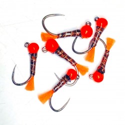 FC 57 Ninfa Perdigon Cooper Orange Quill