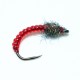 BB25 Gusanito Rojo - Mosca para la pesca de ciprinidos