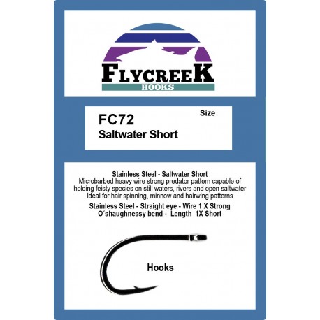 Anzuelo FlyCreek FC72 Saltwater Short