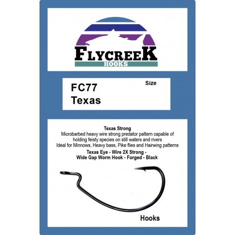 Anzuelo FlyCreek FC77 TEXAS