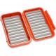 Caja de moscas estanca C&F Midge Fly Case Large - Orange