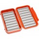 Caja de moscas estanca C&F Standard Fly Case Large - Orange