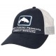 Gorra Simms Trout Icon Trucker Admiral Avalon - Small Fit