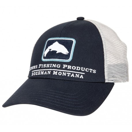 Gorra Simms Trout Icon Trucker Admiral Avalon - Small Fit