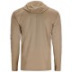 Camiseta Simms Tech Hoody - Artist Series Stone/Brown Trout