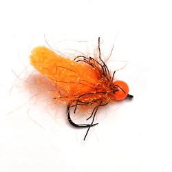 Mopa Naranja /orange - Mosca para pesca en Lago