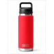 Botella Termo YETI Rambler 26 Oz Bottle Chug( 760ml) - Rescue Red