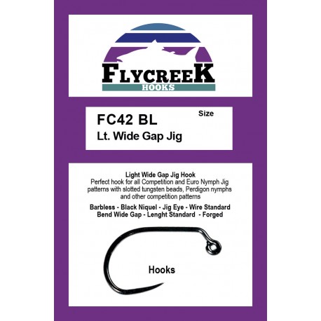 Anzuelo Sin Muerte FlyCreek FC42 BL JiG