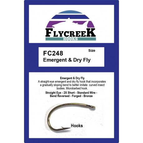 Anzuelo FlyCreek FC248 Dry & Emergent