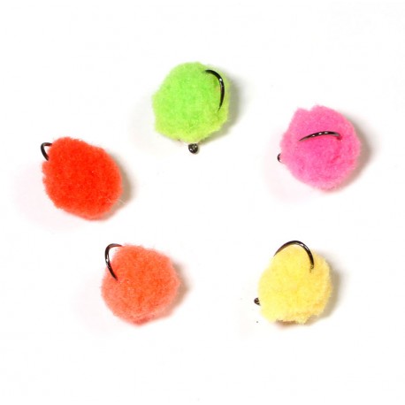 Hueva Mc Fly Foam - Mosca para la pesca de Trucha arcoiris