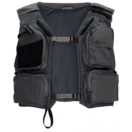 Chaleco Simms Flyweight Vest Smoke