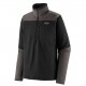 Regulador Pagagonia R1 Fitz Roy 1/4 Zip - Black