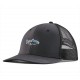 Gorra Patagonia Stand Up Trout Trucker Hat - Ink Black