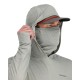 Camiseta Simms SolarFlex Guide Cooling Hoody Cinder