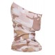 Tubular Simms Neck Gaiter Woodland Camo Sandbar