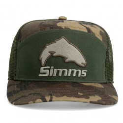 Gorra Simms Brown Trout 7-Panel Olive