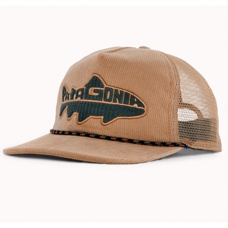 Gorra Patagonia Fly Catcher Hat Wild Waterline: Oar Tan