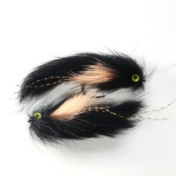  Malacara Black PEach Streamer Trucha