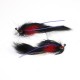 Malacara JIG Black Red Streamer Trucha