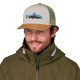 Gorra Patagonia Fitz Roy Trout Trucker Hat White classic Tan