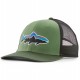 Gorra Patagonia Fitz Roy Trout Trucker Hat - Terrain Green