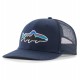 Gorra Patagonia Fitz Roy Trout Trucker Hat - New Navy