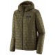 Chaqueta Patagonia Nano Puff Fitz Roy Trout Hoody - Basic Green Green