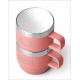 Taza Termo YETI Rambler 6 oz (177 ml) Stackable Mugs - Sandstone Pink