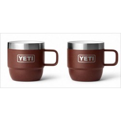 Taza Termo YETI Rambler 6 oz (177 ml) Stackable Mugs - Wetlands Brown