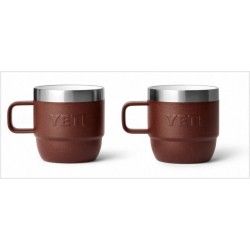 Taza Termo YETI Rambler 6 oz (177 ml) Stackable Mugs - Wetlands Brown