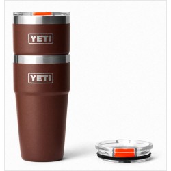 Vaso Termo YETI Single 20 Oz Stackable Cup - Wetlands Brown