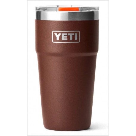 Vaso Termo YETI Single 20 Oz Stackable Cup - Wetlands Brown