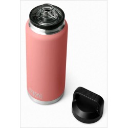 Botella Termo YETI Rambler 36 Oz Bottle Chug (1065ml) - Sandstone Pink