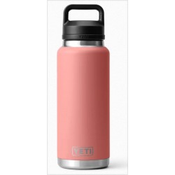 Botella Termo YETI Rambler 36 Oz Bottle Chug (1065ml) - Sandstone Pink