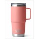 Taza Termo YETI Rambler 20 Oz Travel Mug (591ml) - Sandstone Pink