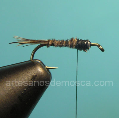 Montaje de una mosca Pheasant Tail