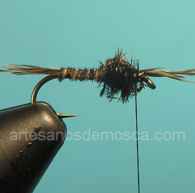 Montaje de una mosca Pheasant Tail