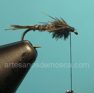 Montaje de una mosca Pheasant Tail