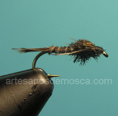 Montaje de una mosca Pheasant Tail